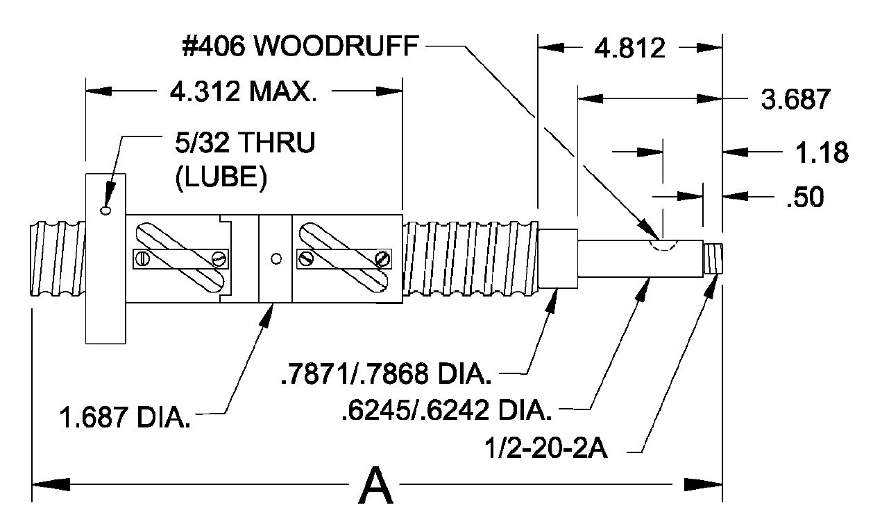 Ball Screw Accuracy Chart